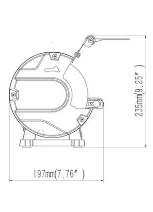 Metabo amoladora doble DS 150 M 370 W 150 x 20 x 20 mm (604150000)