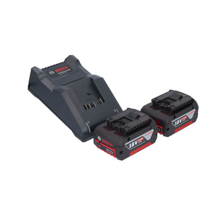 Bosch GSB 18V-45 Professional Akku Schlagbohrschrauber 18 V 45 Nm Brushless + 2x Akku 4,0 Ah + Ladegerät + L-Case