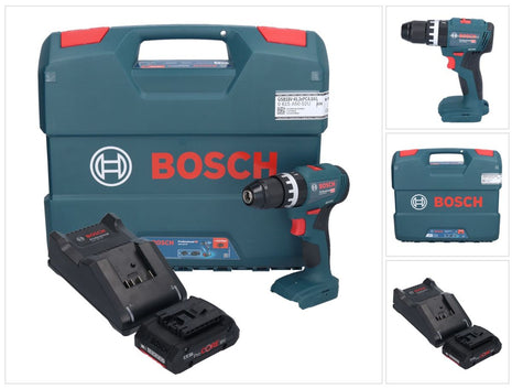 Bosch GSB 18V-45 Professional 18 V 45 Nm Brushless trapano avvitatore a percussione senza filo + 1x batteria ProCORE 4,0 Ah + caricabatterie + L-Case