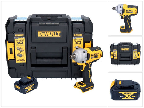 DeWalt DCF 892 NT Akku Schlagschrauber 18 V 813 Nm 1/2" Brushless + 1x Akku 4,0 Ah + TSTAK - ohne Ladegerät