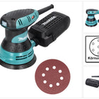 Makita BO 5031 Exzenterschleifer 300 Watt 125 mm + 50x Schleifpapier K80