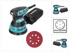 Makita BO 5031 Ponceuse excentrique 300 watts 125 mm + 50x papier abrasif K240