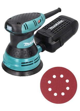 Makita BO 5031 Ponceuse excentrique 300 watts 125 mm + 50x papier abrasif K240