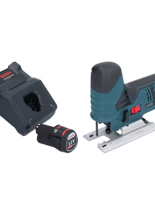 Bosch GST 12V-70 Sierra de calar profesional a batería 12 V 70 mm + 1x batería 2,0 Ah + cargador