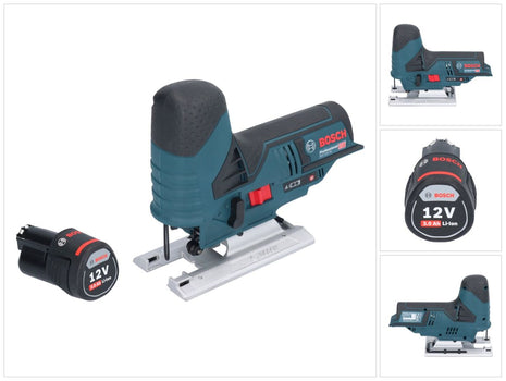 Bosch GST 12V-70 Seghetto alternativo professionale a batteria 12 V 70 mm + 1x batteria 3,0 Ah - senza caricabatterie