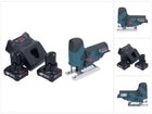 Bosch GST 12V-70 Professional Akku Stichsäge 12 V 70 mm + 2x Akku 6,0 Ah + Ladegerät