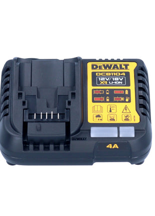 DeWalt DCB 1104 E1 Akku Starter Set 12 V / 18 V 1x Powerstack Akku 1,7 Ah + DCB 1104 Ladegerät