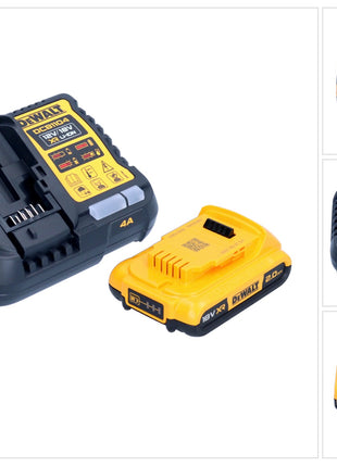 DeWalt DCB 1104 D1 Akku Starter Set 12 V / 18 V 1x Akku 2,0 Ah + DCB 1104 Ladegerät