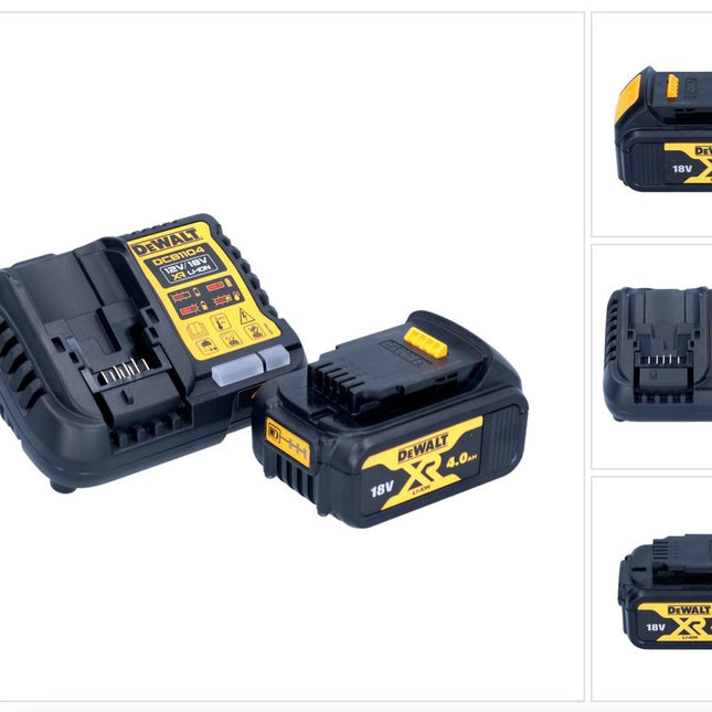 DeWalt DCB 1104 M1 Akku Starter Set 12 V / 18 V 1x Akku 4,0 Ah + DCB 1104 Ladegerät