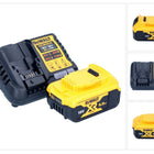 DeWalt DCB 1104 P1 Akku Starter Set 12 V / 18 V 1x Akku 5,0 Ah + DCB 1104 Ladegerät