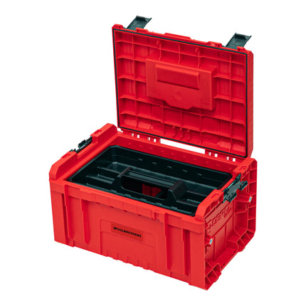 Toolbrothers RHINO L Werkzeugkoffer Organize+ ULTRA 19 l IP54 mit herausnehmbaren Trennwänden