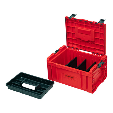Toolbrothers RHINO L Werkzeugkoffer Organize+ ULTRA 19 l IP54 mit herausnehmbaren Trennwänden