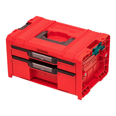 Toolbrothers RHINO L Drawer 2 ULTRA Organize+ walizka narzędziowa 450 x 310 x 244 mm 14 l sztaplowana IP54 z 2 szufladami