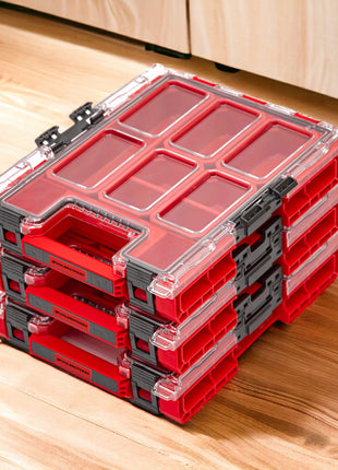 Toolbrothers RHINO XXL Organizer ULTRA Höhe M Boxen 365 x 265 x 77 mm 2,5 l stapelbar IP66