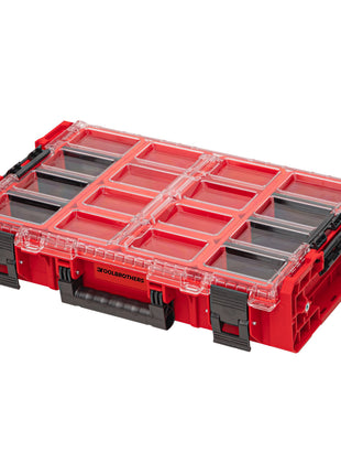 Toolbrothers RHINO XXL Organizer ULTRA Höhe XL Boxen Custom 582 x 387 x 131 mm 13,5 l IP66 mit 8 Inlays und 6 Trennwände