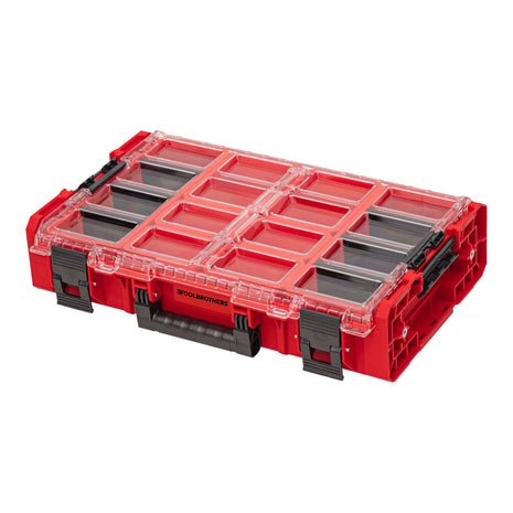 Toolbrothers RHINO XXL Organizer ULTRA Höhe XL Boxen Custom 13,5 l IP66 mit 8 Inlays und 6 Trennwände