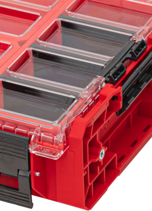 Toolbrothers RHINO XXL Organizer ULTRA Höhe XL Boxen Custom 582 x 387 x 131 mm 13,5 l IP66 mit 8 Inlays und 6 Trennwände