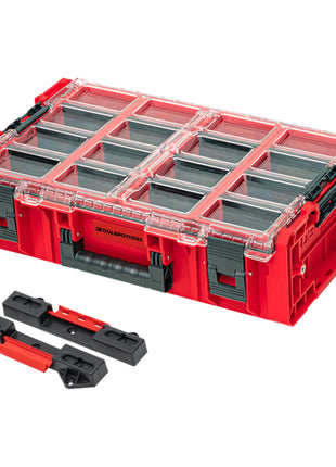 Toolbrothers RHINO XXL Organizer ULTRA Höhe XL + XXL Connect-Adapter 582 x 387 x 172 mm 19,5 l stapelbar IP66