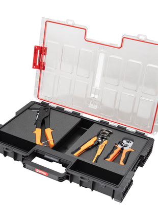 Toolbrothers RHINO XXL Organizer ECO Höhe L Custom Multilayer 531 x 379 x 77 mm 6 l IP66 mit Schaumstoffeinlage