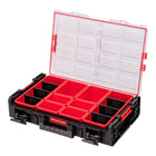 Toolbrothers RHINO XXL Organisateur ECO hauteur XL boîtes 582 x 387 x 131 mm 13,5 l IP66 avec 6 compartiments et 6 séparateurs