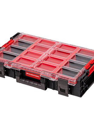 Toolbrothers RHINO XXL Organisateur ECO hauteur XL boîtes 582 x 387 x 131 mm 13,5 l IP66 avec 6 compartiments et 6 séparateurs