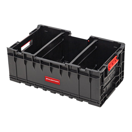 Toolbrothers RHINO XXL Werkzeug Box ECO Custom 35 l stapelbar mit herausnehmbaren Trennwänden