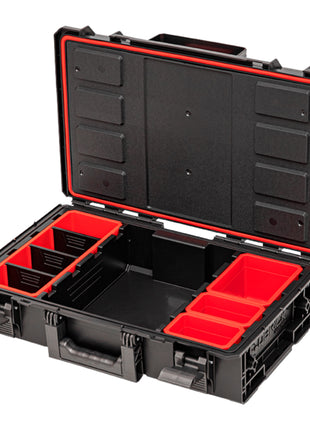 Toolbrothers RHINO XXL Werkzeugkoffer ECO Work+ Höhe M modularer Organizer 585 x 385 x 190 mm 15,4 l stapelbar IP66