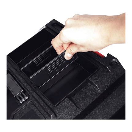 Toolbrothers RHINO XXL Werkzeugkoffer ECO Comfort+ Höhe L 38 l IP66 mit herausnehmbaren Trennwänden