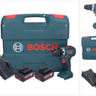 Bosch GSR 18V-55 Professional Akku Bohrschrauber 18 V 55 Nm Brushless + 2x Akku 4,0 Ah + Ladegerät + L-Case