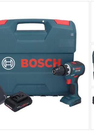 Bosch GSR 18V-55 Professional perceuse-visseuse sans fil 18 V 55 Nm sans balais + 1 batterie ProCORE 4,0 Ah + chargeur + mallette en L