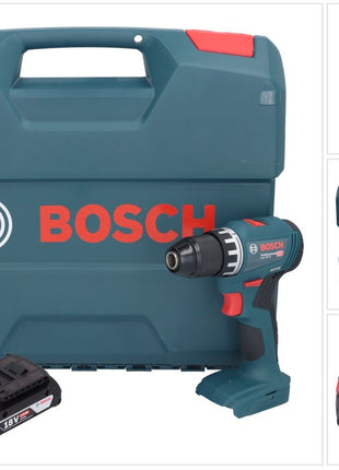 Bosch GSR 18V-45 Professional Akku Bohrschrauber 18 V 45 Nm Brushless + 1x Akku 2,0 Ah + L-Case - ohne Ladegerät