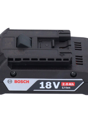 Bosch GSR 18V-45 Professional Akku Bohrschrauber 18 V 45 Nm Brushless + 1x Akku 2,0 Ah + L-Case - ohne Ladegerät