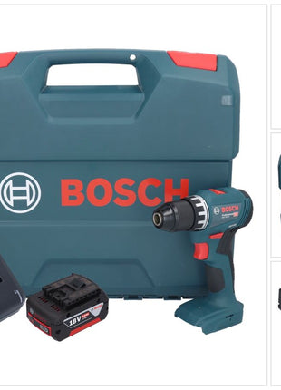 Bosch GSR 18V-45 Professional Akku Bohrschrauber 18 V 45 Nm Brushless + 1x Akku 5,0 Ah + Ladegerät + L-Case