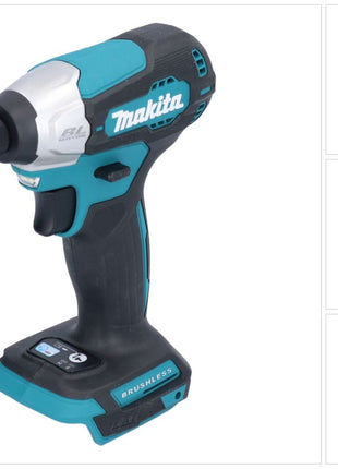 Makita DTD 157 Z Akku Schlagschrauber 18 V 140 Nm 1/4" Brushless Solo - ohne Akku, ohne Ladegerät