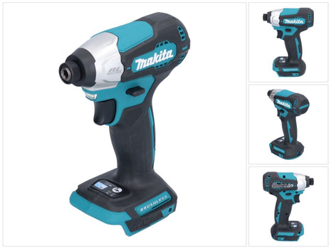 Makita DTD 157 Z 18 V 140 Nm 1/4'' Brushless Solo avvitatore a impulsi senza fili - senza batteria, senza caricabatterie