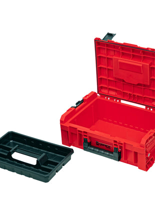 Qbrick System PRO RED ULTRA HD Werkzeugwagen 3 in 1 Set Drawer 3 Toolbox 2.0 Expert + PRO Technik Case 2.0 + PRO Cart 2.0