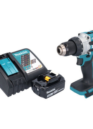 Makita DHP 489 RM1 Akku Schlagbohrschrauber 18 V 73 Nm Brushless + 1x Akku 4,0 Ah + Ladegerät