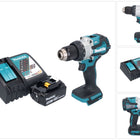 Makita DHP 489 RT1 Akku Schlagbohrschrauber 18 V 73 Nm Brushless + 1x Akku 5,0 Ah + Ladegerät