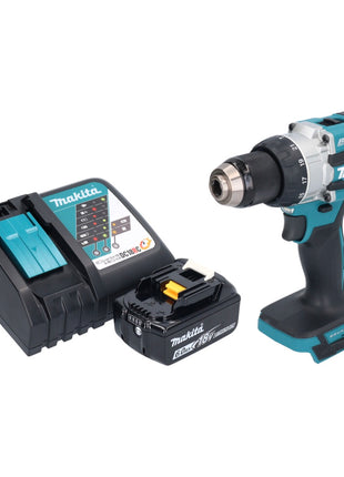 Makita DHP 489 RG1 taladro percutor inalámbrico 18 V 73 Nm sin escobillas + 1x batería 6,0 Ah + cargador