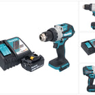 Makita DDF 489 RF1 Akku Bohrschrauber 18 V 73 Nm Brushless + 1x Akku 3,0 Ah + Ladegerät