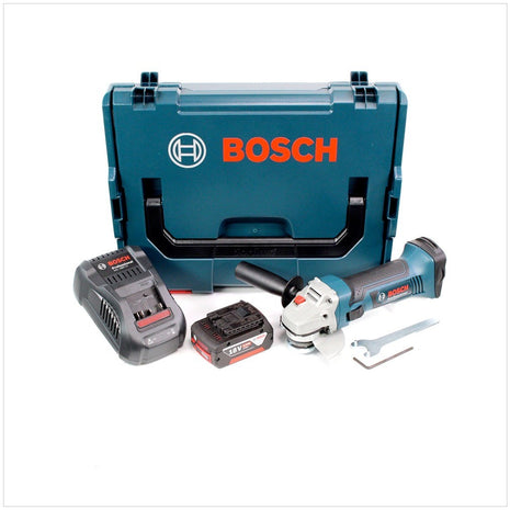 Bosch GWS 18 V-Li Professional 115 mm Akku Winkelschleifer in L-Boxx mit Einlage + Ladegerät GAL 1880 + 1 x GBA 6Ah Akku - Toolbrothers