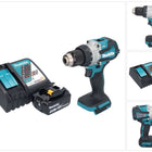 Makita DDF 489 RT1 Akku Bohrschrauber 18 V 73 Nm Brushless + 1x Akku 5,0 Ah + Ladegerät