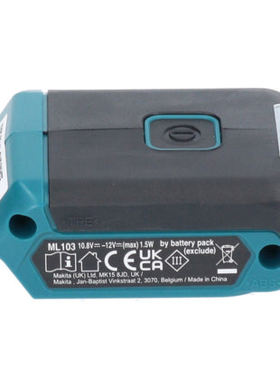 Linterna LED a batería Makita DEBML 103 12 V máx. 100 lm Solo - sin batería, sin cargador