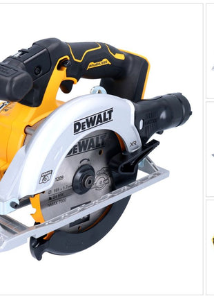 DeWalt DCS 565 N Akku Handkreissäge 18 V 165 mm Brushless Solo - ohne Akku, ohne Ladegerät