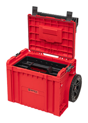 Qbrick System PRO Cart 2.0 Plus RED ULTRA HD stapelbar 490 x 415 x 660 mm 29 l IP54 abnehmbarer Doppelteleskopgriff