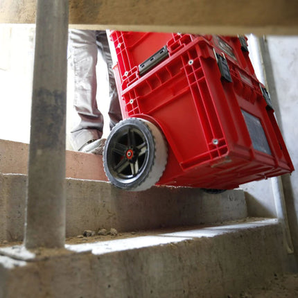 Toolbrothers RHINO L Cart Plus ULTRA - Mobiler Werkzeugkoffer 29 l IP54 mit Doppelteleskopgriff