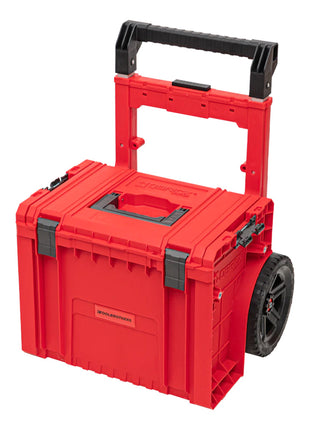 Toolbrothers RHINO L Cart Plus ULTRA - Mobiler Werkzeugkoffer stapelbar 490 x 415 x 660 mm 29 l IP54 abnehmbarer Doppelteleskopgriff