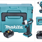 Makita DTD 157 F1J Akku Schlagschrauber 18 V 140 Nm 1/4