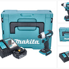 Makita DTD 157 RF1J Akku Schlagschrauber 18 V 140 Nm 1/4