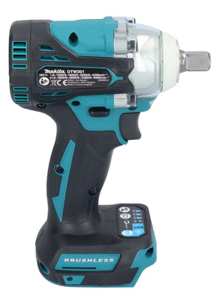 Makita DTW 301 Z Akku Schlagschrauber 18 V 330 Nm 1/2" Brushless Solo - ohne Akku, ohne Ladegerät